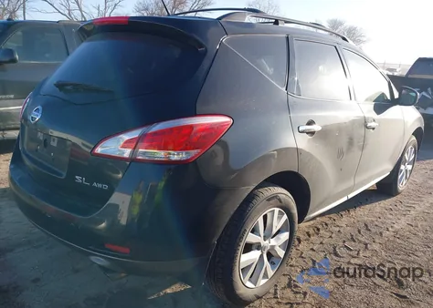 2012 Nissan Murano Sl z USA, uszkodzony, nr VIN JN8AZ1MW5CW228418